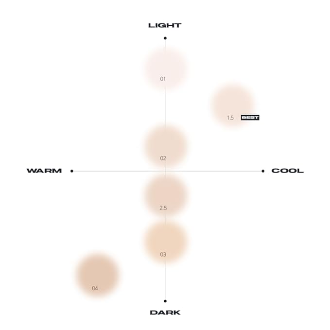 ABOUT TONE Blur Powder Pact 0.32oz - Pressed Powder Compact with Mirror and Puff Makeup Setting Finishing Blurring Natural Translucent Lightweight Face Sebum Oil Control Vegan Formula (03 NATURAL)