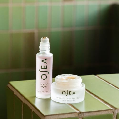 OSEA Eye Care Duo - Ocean Eyes Age-Defying Eye Serum Roller Ball & Advanced Repair Eye Cream