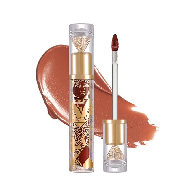 Matte Velvet Lip Stain, Long-Lasting Lip Tint, Waterproof Non-Sticky Lip Color, Transfer-Proof Smudge-Proof Lip Stain, Cloud-Like Soft Blurring Texture with Misty Velvet Finish, Cocoa Beige-88A