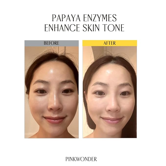 PINKWONDER Neroli Velvet Powder Wash (40EA), Neroli Extract and Enzyme Powder Face Cleansing, Mild Exfoliating, Hydrating and Glowing Skin, Travel Friendly, Korean Skincare