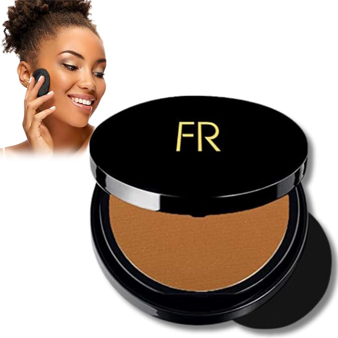 Bronzer by Flori Roberts, Sheer Finish Bronzing Powder Makeup for Women of Color or Deeper Skin Tones, Contours and Highlights for Sun Kissed Glow