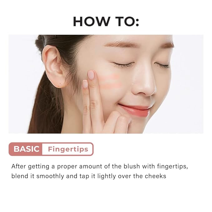 A'PIEU Juicy-Pang Jelly Blusher [VL01] – Soft Touch Blush for Cheek with Combined Cream & Powder Texture for Natural Dewy-Finish, No Fall-Out. 0.17 oz