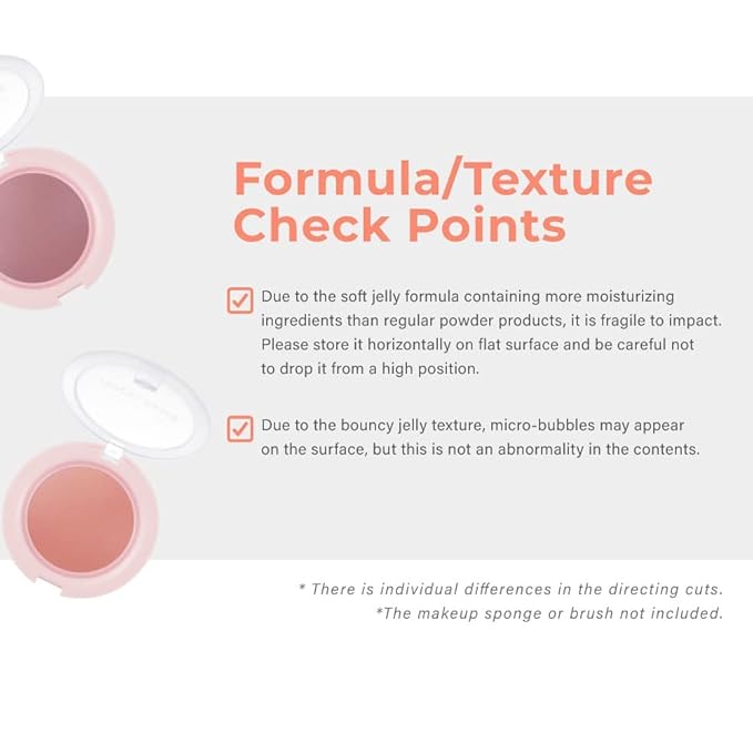 A'PIEU Juicy-Pang Jelly Blusher [BE01] – Soft Touch Blush for Cheek with Combined Cream & Powder Texture for Natural Dewy-Finish, No Fall-Out. 0.17 oz