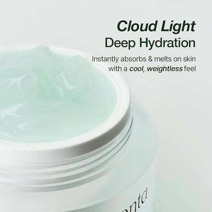 NDP Cica Cream - Gel Face Moisturizer for Sunburn Relief, lightweight Korean Moisturizer for Sensitive Skin, Centella Asiatica, Hydrating, Calming, Soothing (1.7 Fl oz / 50ml)