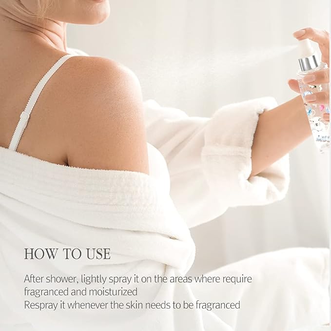 Bouquet Garni Body Mist Vanilla Musk Fragrance - Long-lasting Moisture & Fragrance, Mist for Women, Low Irritation (Containing Vitamin E, Citrus Acid) - 4.9 oz