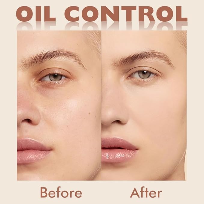 Kaely Oil Control Face Pressed Powder, Perfection Matte Compact Powder, Long Lasting Waterproof Finishing Powder Makeup, polvo compacto de maquillaje, Lightweight, Vegan, 125 Ivory Buff