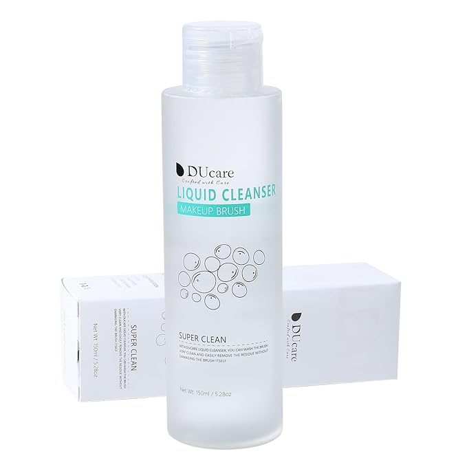 DUcare Makeup Brush Cleaner Shampoo Soap Solid Brush Cleaning Mat Removes Cosmetic Color Brush Cleaner Pad for Cleaning Makeup Sponges Brushes