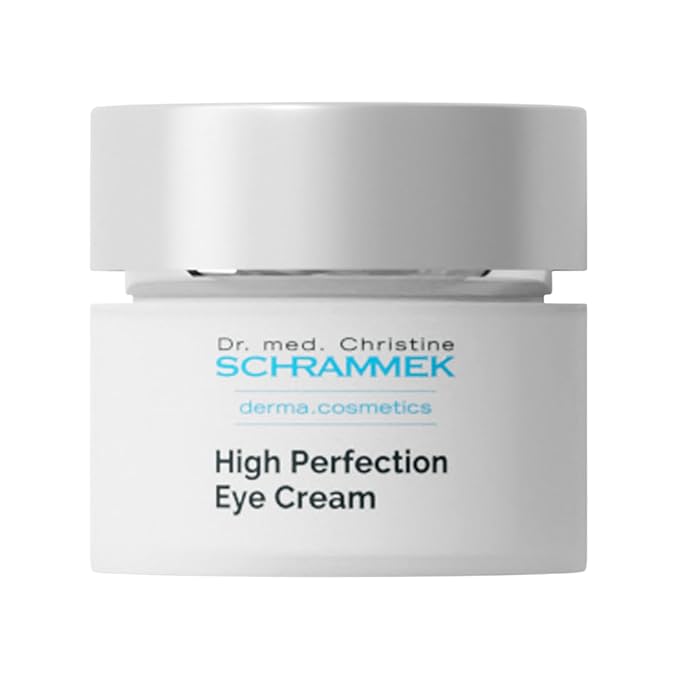Schrammek High Perfection Eye Cream (0.5 fl oz) - Eye Care Product - Reduces Lines & Shadows Under the Eyes - Caffeine Eye Cream - Skin Care - Dr