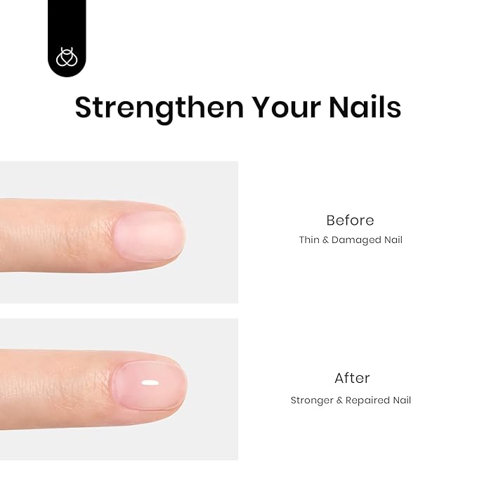 Beetles Gel Top Coat & Clear Rubber Base Gel Polish Set, 2Pcs 15ml Top Coat Nail Polish and Clear Nail Polish Soak Off UV LED for Nail Art Long Lasting DIY Manicure Use Gifts for Women