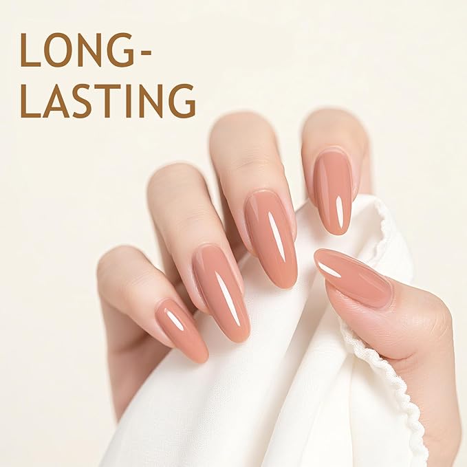 Gel Base and Top Coat Set, 2PCS 15ml Soak Off Gel Nail Polish, No Wipe Top Coat & Base Coat for UV LED Nail Lamp, Long-Lasting base para uñas en gel, Professional Manicure supplies