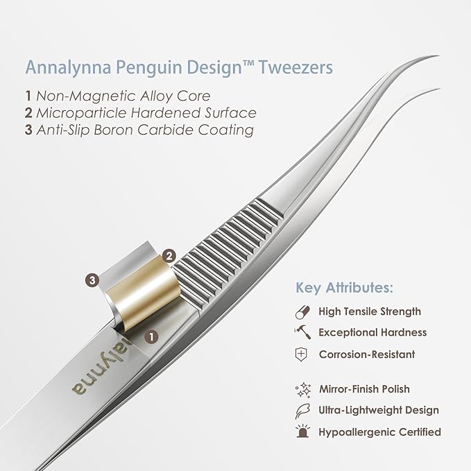 Luma 1 Visual Black Head Remover Tweezers with Camera - Pimple Popper Tweezers with Camera 20x Magnification, 1080P, 8 LED Lights, Dolphin Design Non-Magnetic Tweezers, Pore Cleaner