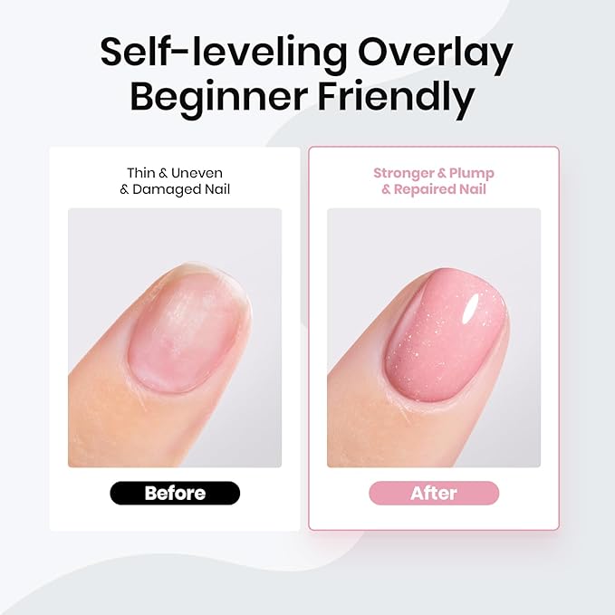 Beetles Nude Rubber Base Gel Nail Polish - Light Pink Color Base Gel 5 in 1 for Nails Strengthening, Building, Enhancing, Reinforcing, Long Lasting Protecting U V LED Lamp Cure