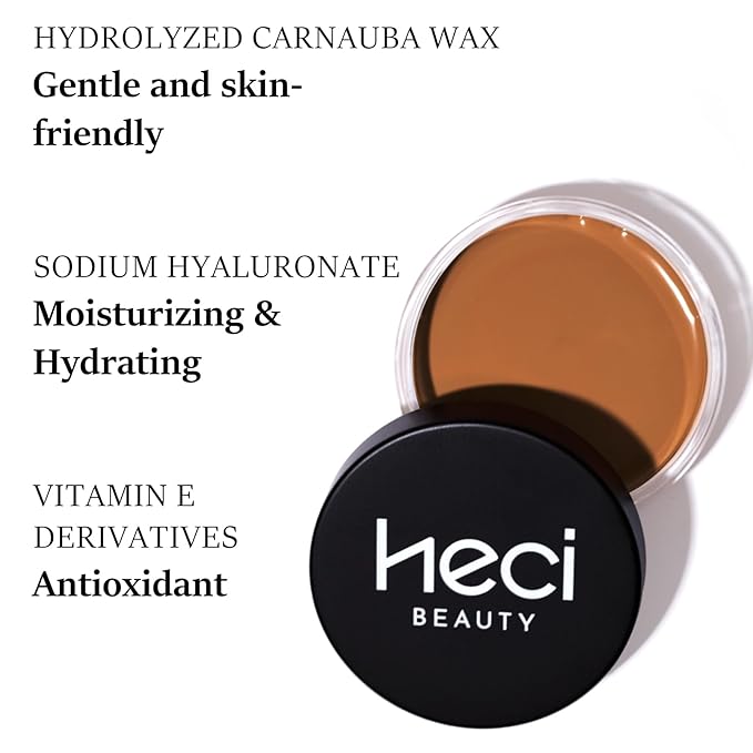 Cream Bronzer with Brush, Creamy & Highly Pigmented Formula, Blendable Cream Contour Makeup with a Natural, Matte Finish - Buildable Formula for Shimmer-Free, Medium tan, 0.7 Oz