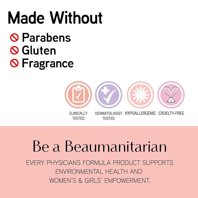 Physicians Formula Bronze Booster Highlight & Contour Palette with Brush, Blendable & Buildable Finish - Shimmer Glow