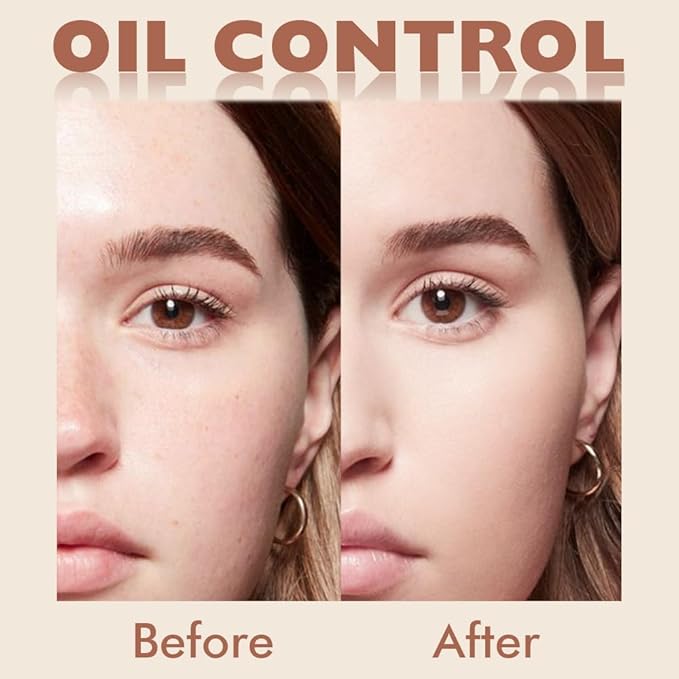 Kaely Oil Control Face Pressed Powder, Perfection Matte Compact Powder, Long Lasting Waterproof Finishing Powder Makeup, polvo compacto de maquillaje, Lightweight, Vegan, 20 Ivory