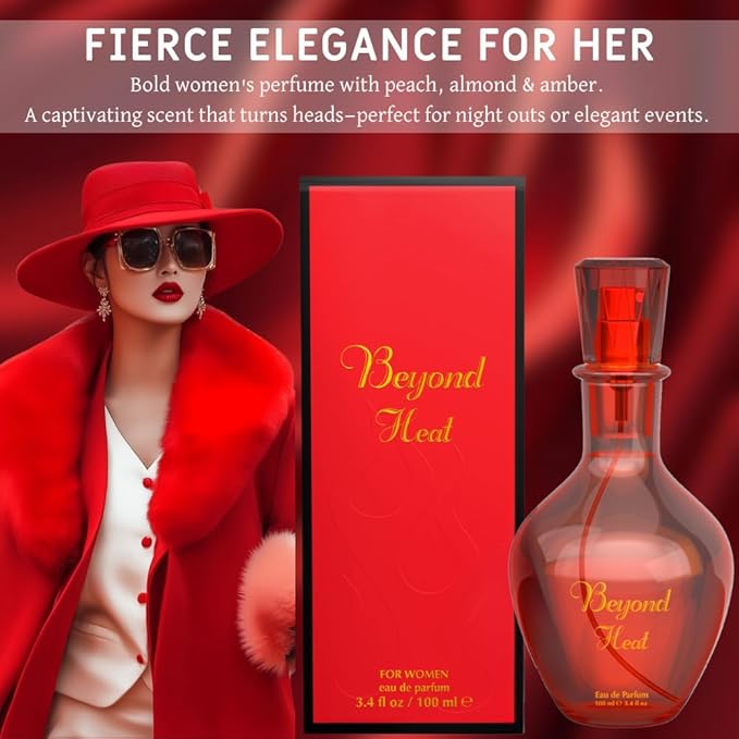 Perfume for Women – INSPIRED by A WORLD RENOWED WOMEN'S PERFUME – Peach, Orchid, Tonka, Amber – Sweet, Sexy, Warm, Bold – Long-Lasting Eau De Parfum 100ml (3.4 fl oz)