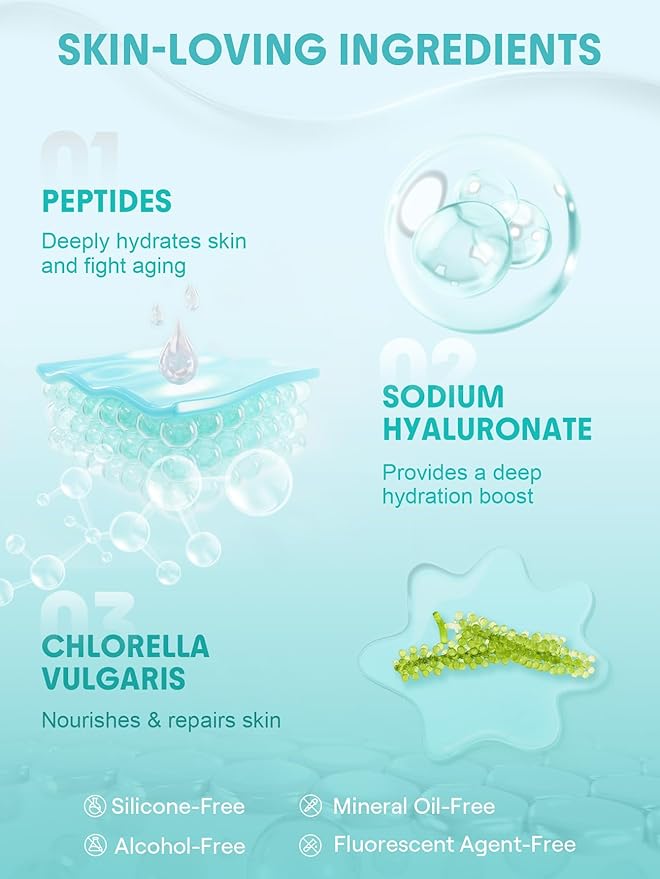 SHEGLAM HydroSlime Primer Hydrating Oil Control Moisturizing Primer Gel Smooth Fine Lines Oil And Silicone for Face