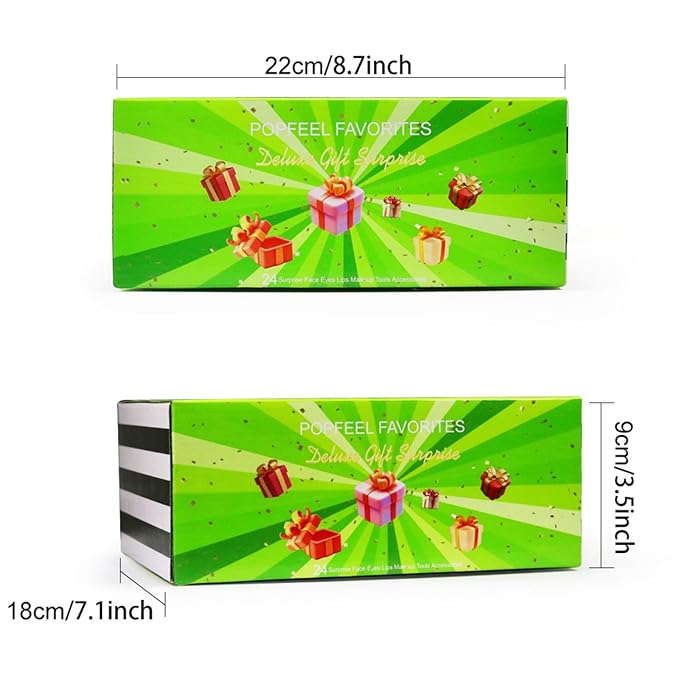 Makeup Set Box, Festival Surprise Assortment Gift with Professional Makeup Products, Cosmetics Set Party Favors for Women Girls Teenager, Vegan & Cruelty-Free, Set E