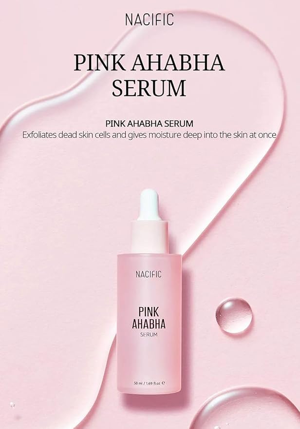 NACIFIC Pink AHA BHA Face Serum 50ml