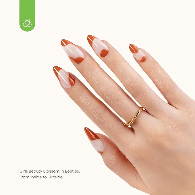 Beetles Builder Gel & Gel Base and Top Coat, 3Pcs 7.5ml Building Gel for Nails Set Shine Finish and Long Lasting, Soak Off LED Transparent Nail Strengthener Hard for Beginners DIY