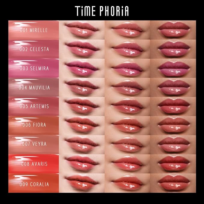 LUNARA FROST 3D LIP GLOSS - Plumping High-Shine Gloss with Hyaluronic Acid | Non-Sticky Glassy Finish | Cooling Sensation | 24H Hydration | Instant Volume Effect (16 IRIS)