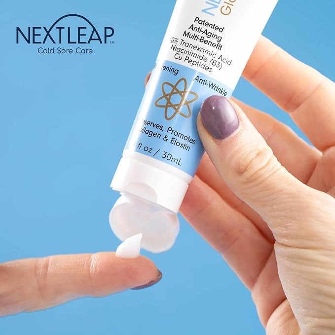 Tranexamic Acid Serum (10% Ultra-Pure), Niacinamide (3%), Copper Peptides - Patented Anti Aging Skincare Glow Cream for Wrinkles, Skin Tone and Brightness - Lightweight, Fast Absorbing - 1 Fl Oz