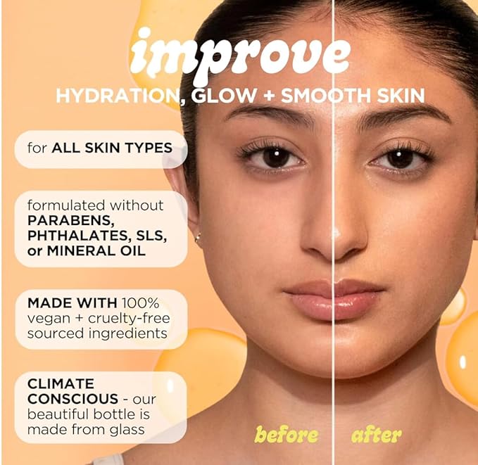 Pacifica Vitamin C Serum for Face – Glow Baby Brightening Facial Serum with Glycolic Acid – Vitamin C Booster Skin Care, Dark Spot Corrector, Vegan Skincare for Glowing Skin, Dermatologist Tested