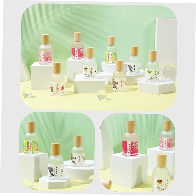 50ml Girls Perfume Natural Wood Cap Long-lasting Light Fragrance Girl Perfume for l