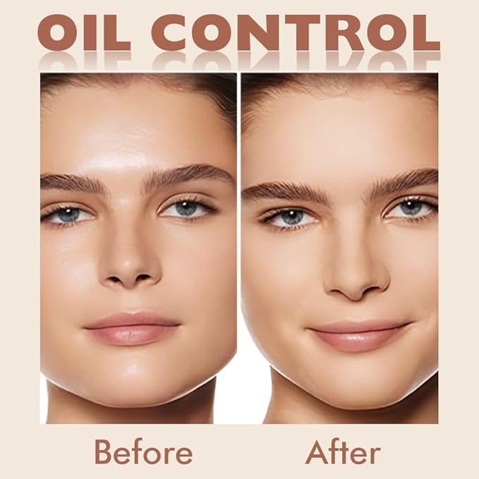 Kaely Oil Control Face Pressed Powder, Perfection Matte Compact Powder, Long Lasting Waterproof Finishing Powder Makeup, polvo compacto de maquillaje, Lightweight, Vegan, 140 Golden Beige