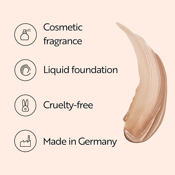 M. Asam MAGIC FINISH Supercharge Serum Foundation Creamy Nude (1.01 Fl Oz) - Moisturizing Make Up & Firming Face Serum In One, Anti-aging CC Cream With Optimal Coverage & Hyaluronic Acid
