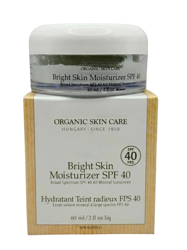 Bright Skin Moisturizer SPF 40 (2 oz) – Illuminating Face Moisturizer with SPF 40 all-mineral protection– Reduces the Appearance of Dark Spots