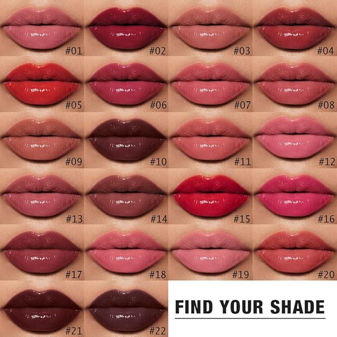 Kaely Longwear No-Budge Lipstick for Women, Highly Pigmented Liquid Lip Color Makeup, Non-Transfer Lip Gloss Stain Waterproof Smudge Proof 24 Hour, Instant Shine, Vegan & Cruelty-Free, 12 UPBEAT