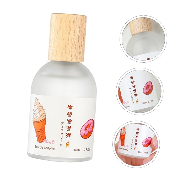 50ml Girls Perfume Natural Wood Cap Long-lasting Light Fragrance Girl Perfume for l