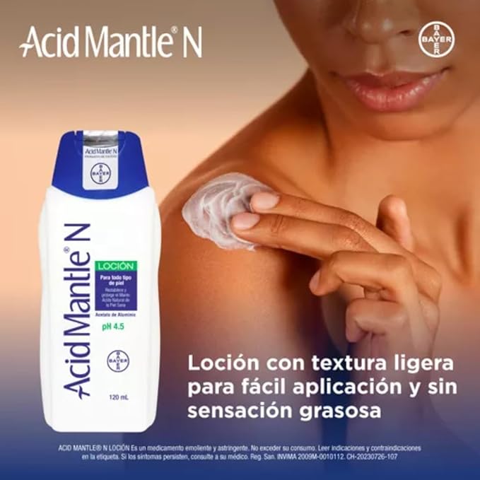 LOCION ACID MANTLE PH 4.5 LOTION - YAHVE 120 ml pH 4.5 Lotion - Yahve 4.05 Fl Oz