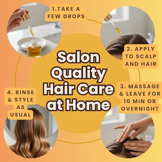 REVATOLOGY Hair Growth Oil for Adults (Made in USA) pre-rinse Formula with 30 Oils and Herbal extracts Reduces Hair Fall, Boosts Regrowth & Strengthens Roots | Cruelty & Chemical Free