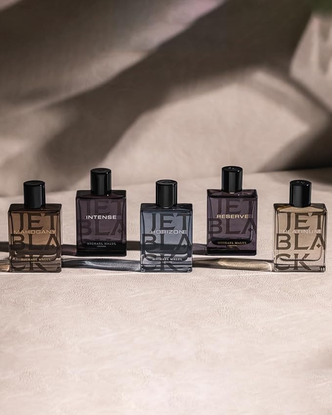 Michael Malul Jet Black Mahogany Eau de Parfum for Men - 100ml | 3.4oz