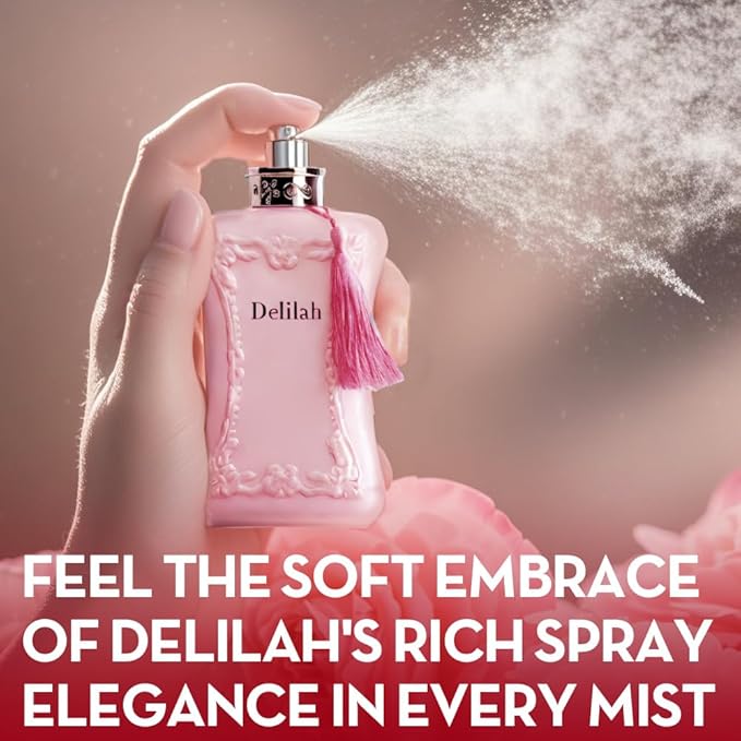 Women's Perfume La Vida Bella& Delilah Combo Set Eau De Parfum Long Lasting Fragrance 3.4 Fl Oz Spray Each for Daily Used