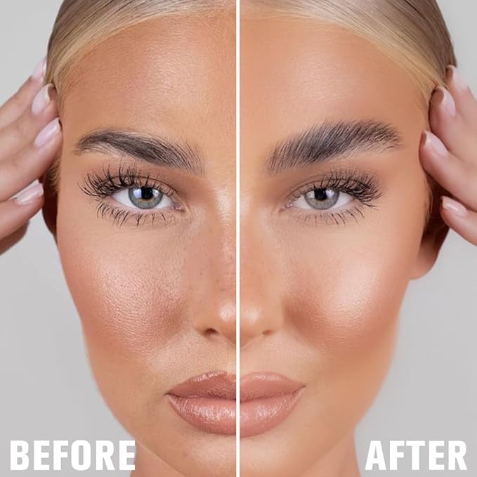 Kaely Longwear Loose Setting Powder, Face Finishing Powder Long Lasting Waterproof, Polvo suelto Face Brightener Makeup, Soft Matte Finish, Vegan & Cruelty-Free, 04 Natural Nude