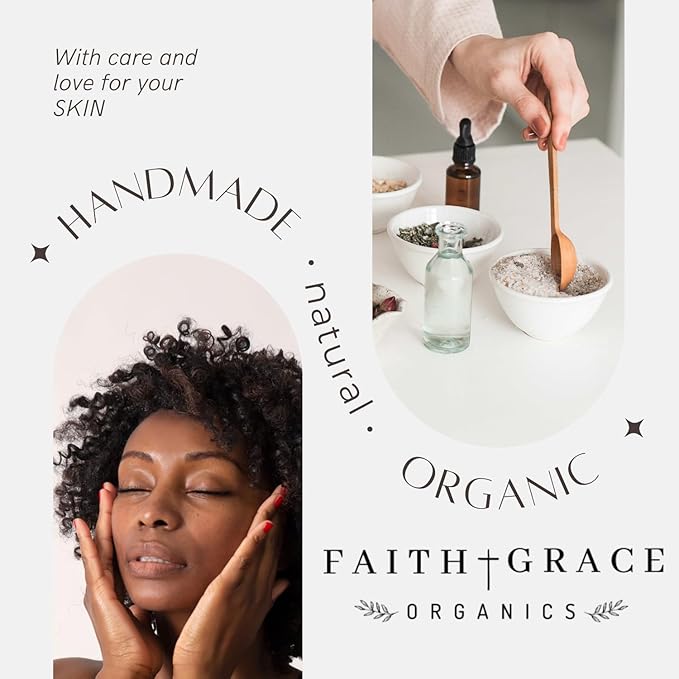 Faith and Grace Organics, Organic Cuticle and Nail oil, glass roller bottle, Made in USA