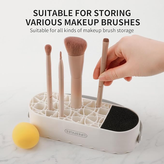 DUcare Makeup Brush Cleaner Shampoo Soap Solid Brush Cleaning Mat Removes Cosmetic Color Brush Cleaner Pad for Cleaning Makeup Sponges Brushes
