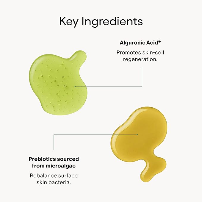 Algenist ALIVE Prebiotic Balancing Moisturizer SPF15 - Moisturizing Mineral Sunscreen for Face, Neck & Chest with Prebiotics & Probiotics - Zinc Oxide Facial Sunscreen (1.7 oz)