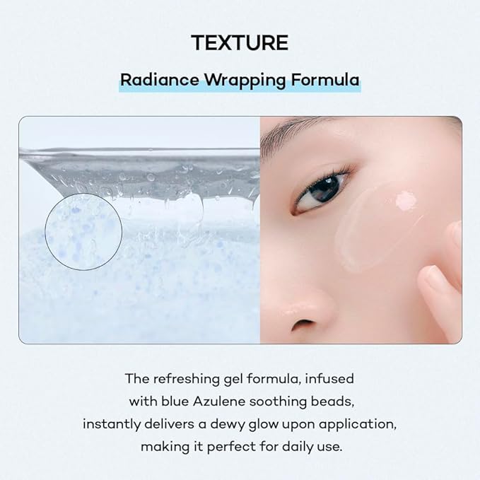 Barrier Glass Gel Moisturizer – Instantly Soothes & Hydrates, Lightweight Gel Cream for Sensitive Skin, Panthenol & 5 Ceramides, Glass-Skin Finish, 50ml