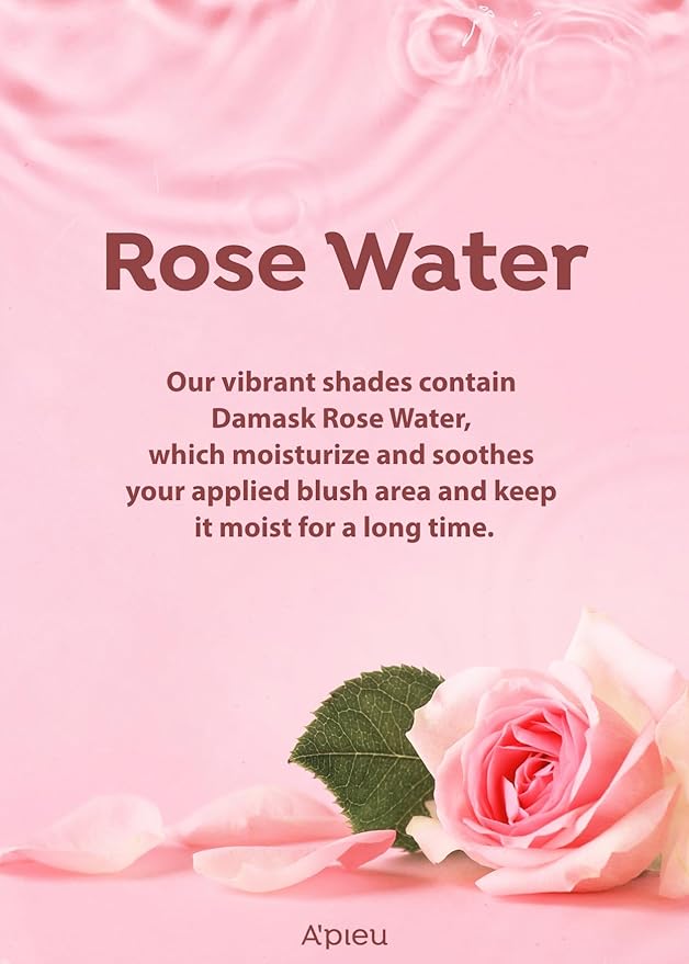 A'PIEU Juicy-Pang Water Blusher [CR02] – Fruity Liquid Blush for Cheeks, Buildable & Blendable Color, Hydrating Dewy Finish with Fruit Extract Blend & Rose Flower Water, 0.31 fl oz