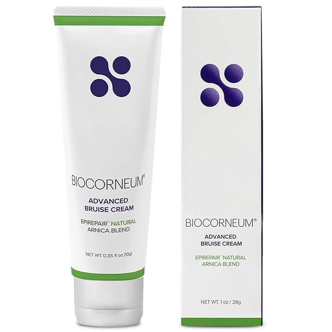 BIOCORNEUM Advanced Bruise Cream 1oz – Professional-Grade Arnica & Vitamin K Cream for Visible Skin Recovery – Botanical Formula with Vitamin E, Green Tea Extract & More – Lightweight, Fast-Absorbing