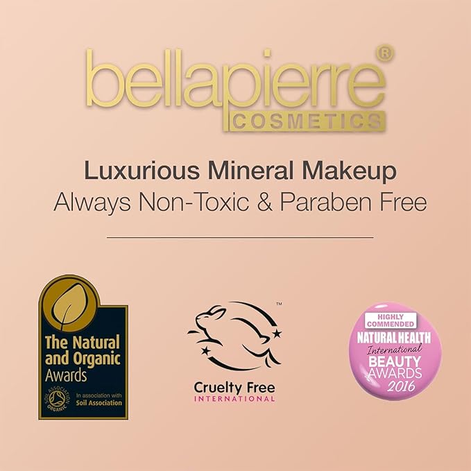 Bellapierre BB Cream SPF 20 – Mineral Sunscreen & Liquid Foundation, Lightweight Face Moisturizer with Buildable Coverage, Matte Finish, Non-Toxic, Paraben-Free, Cruelty-Free – 1.7 oz - Medium