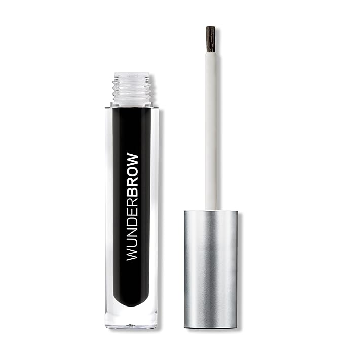 WUNDERBROW Eyebrow Gel, Waterproof, Smudgeproof, Long Lasting, Shade: Jet Black, Vegan and Cruelty-Free