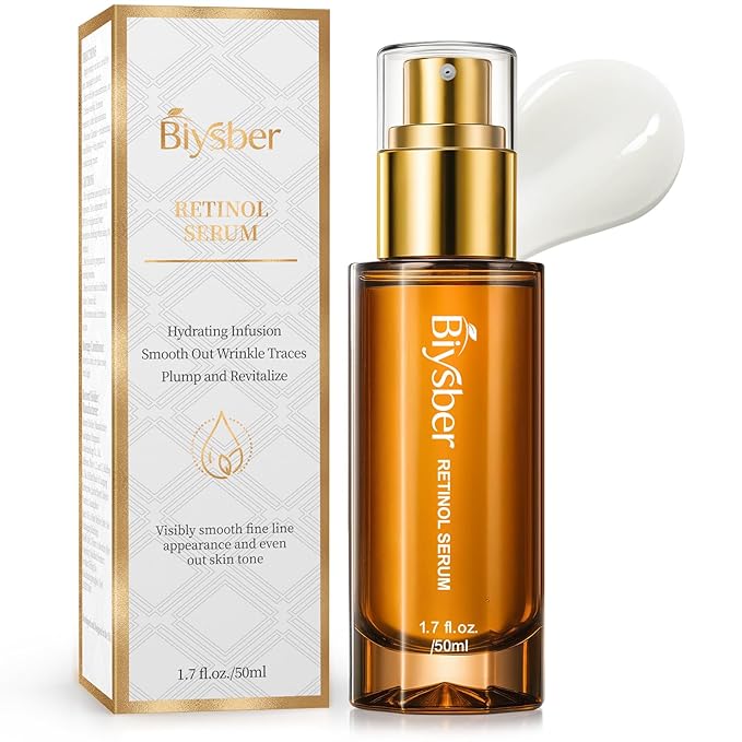 Retinol Collagen Serum for Face: Anti Aging & Wrinkle Repair Facial Serum Skin Care for Women/Men (1.36 Fl Oz)