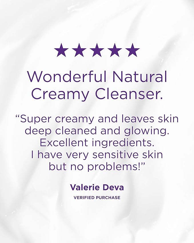 Andalou Naturals Age Defying Apricot Probiotic Cleansing Milk | Gentle Daily Hydrating Face Cleanser For Dry, Dehydrated Skin| With Fruit Stem Cell Complex | 6 fl oz