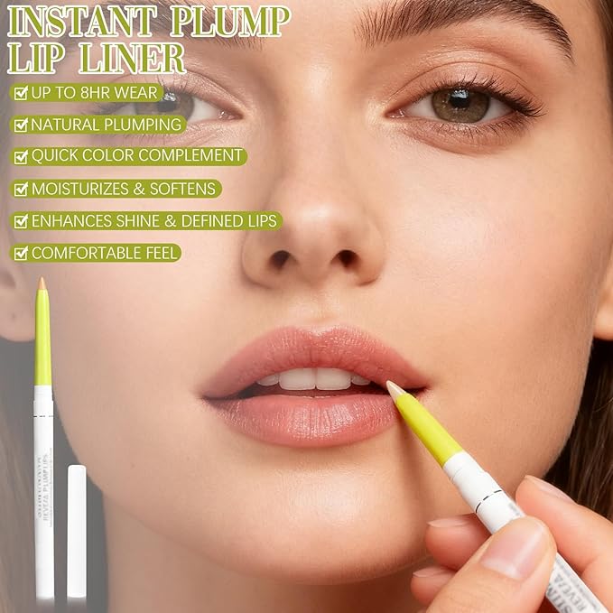 Invisible Extreme Plumping Lip Liner, Invisible Lip Liner, Suitable for All Skin Tones