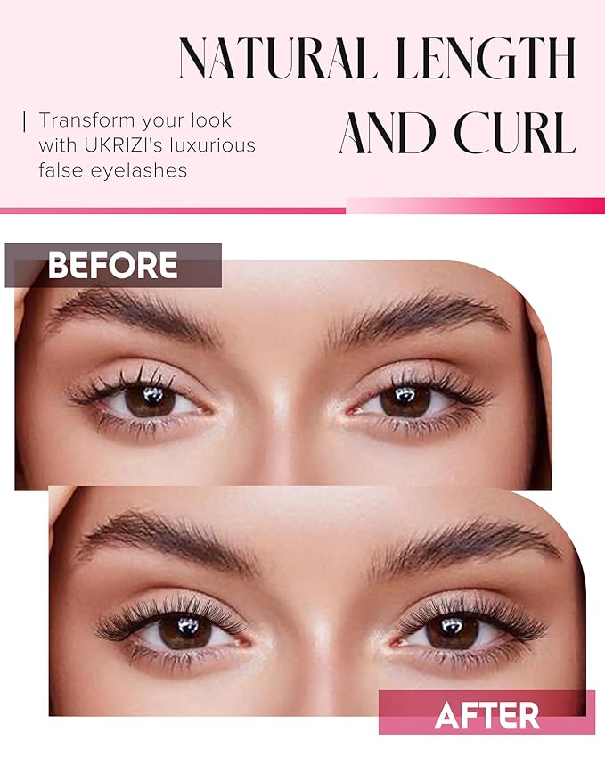 False Lashes Natural Lashes Wispy False Eyelashes Natural Eyelashes Fake Eyelashes Fake Lashes Pack 10 Pairs 12mm Calla Lily